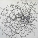 Note for an Invisible City I, ink on transparent paper, 50 x 70&nbsp;cm.