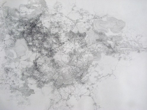 Before the War II, pencils on paper, 50x70 cm